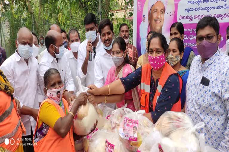 minister harish rao birthday celebrations