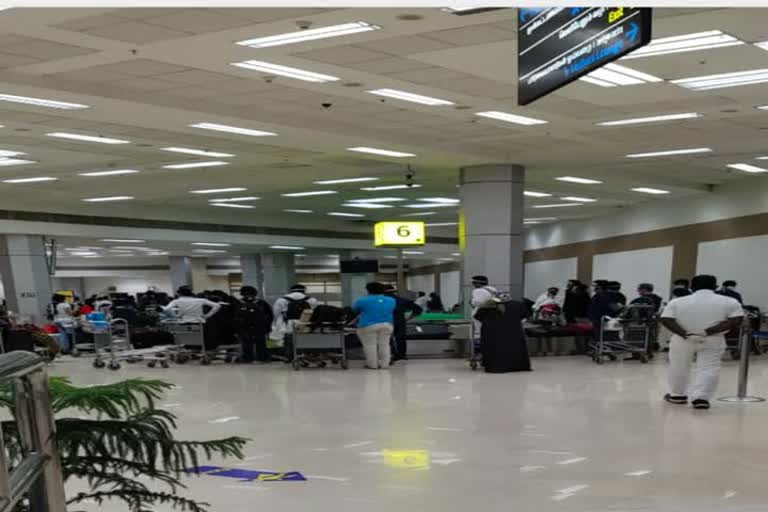 The number of passengers arriving at Chennai Airport has increased