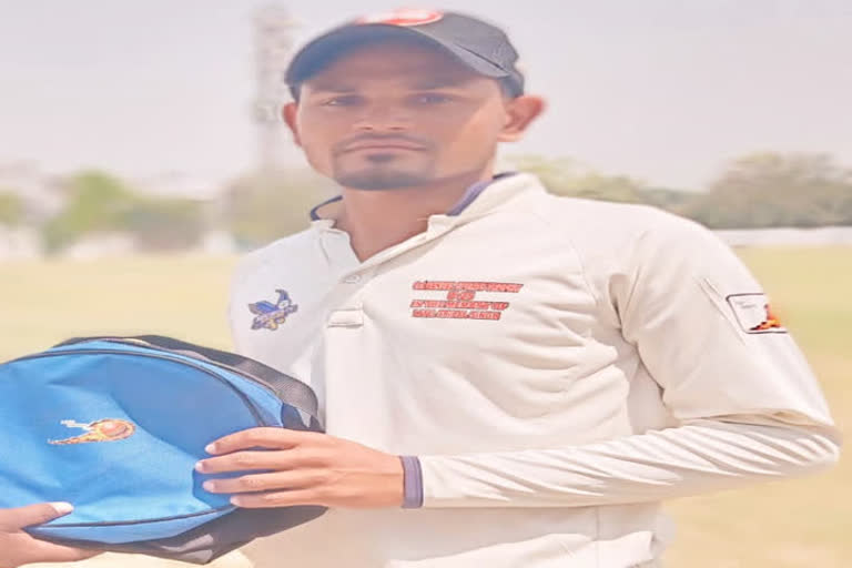 Bowler Rahul Yadav 