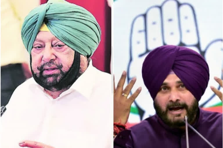 Captain Amarinder Singh Navjot Singh Sidhu ക്യാപ്റ്റൻ അമരീന്ദർ സിങ് പഞ്ചാബ് മുഖ്യമന്ത്രി നവജോത് സിങ് സിദ്ധു കോൺഗ്രസ് ഹൈക്കമാൻഡ് കോൺഗ്രസ് Punjab infighting പഞ്ചാബിലെ പാർട്ടി തർക്കങ്ങൾ Congress Punjab പഞ്ചാബ് Punjab Chief Minister Captain Amarinder Singh Navjot Singh Sidhu