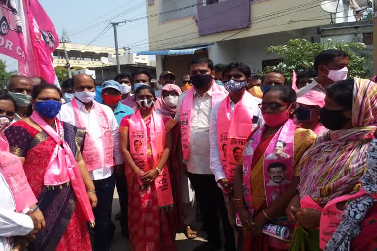 trs campaign in hasanaparthy