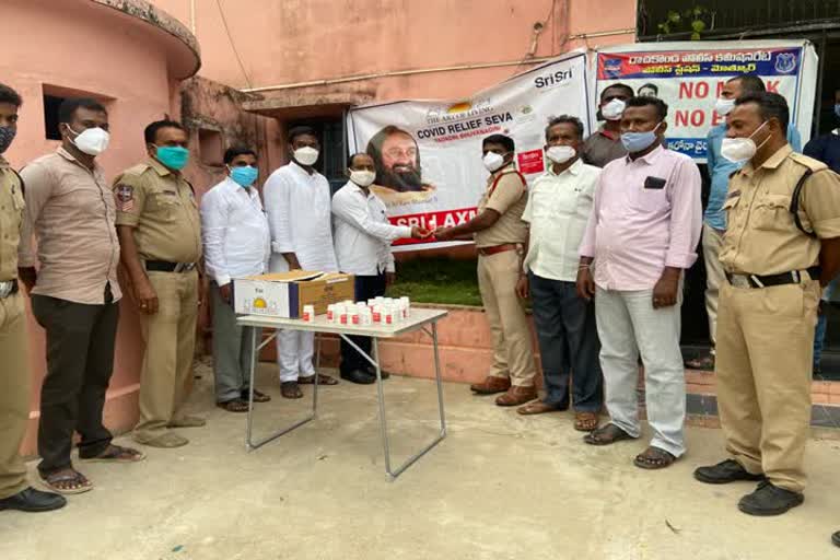 Distribution of Ayurvedic medicines