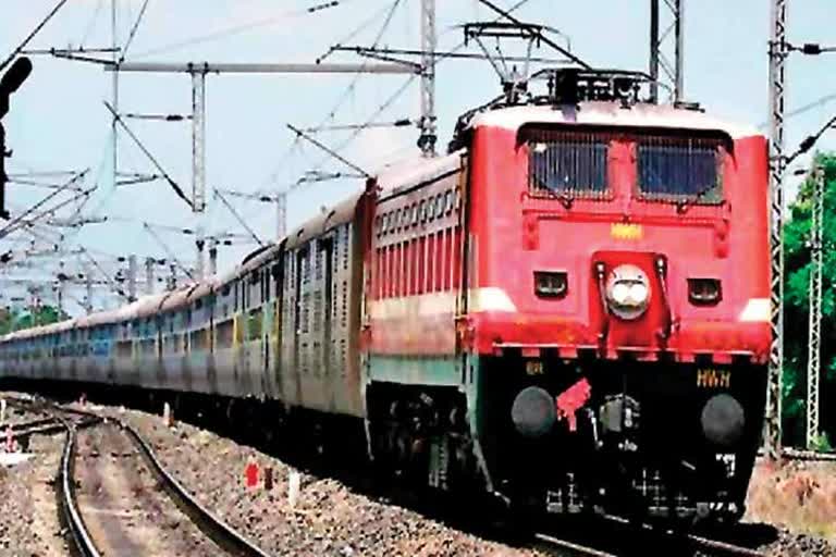 Decline in the number of outstation train passengers