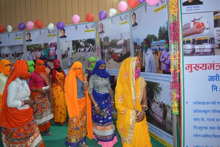 Exhibition for corona awareness, karauli news