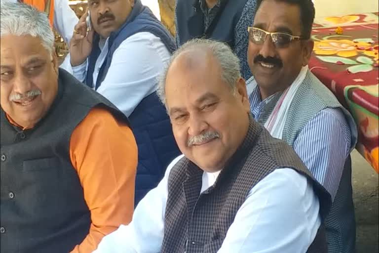 Union Minister Narendra Singh Tomar