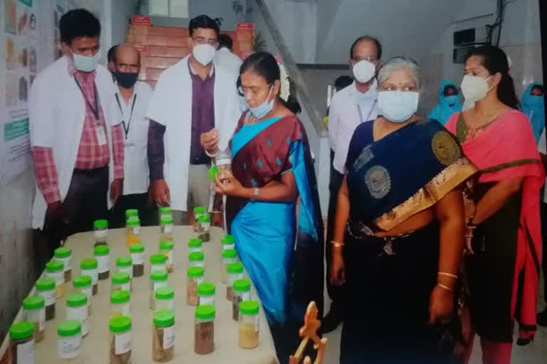 District Collector opened the Corona Special Siddha Medical ward