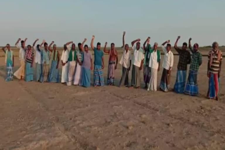 Farmers protest