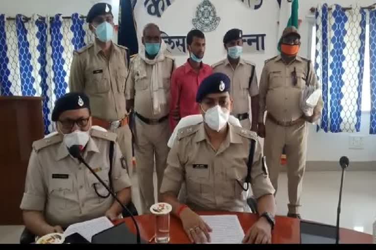 Panna police arrested accused of murder 