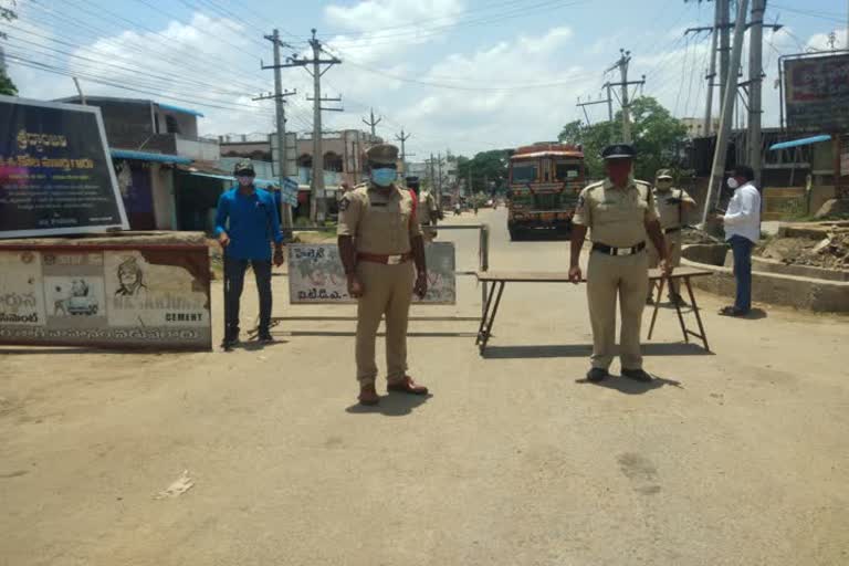 Strict Curfew in Palakonda town