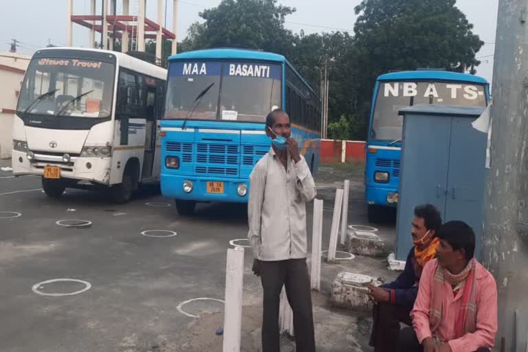 Private bus drivers appealed to Chief minister to look after the matter of  fare of private buses