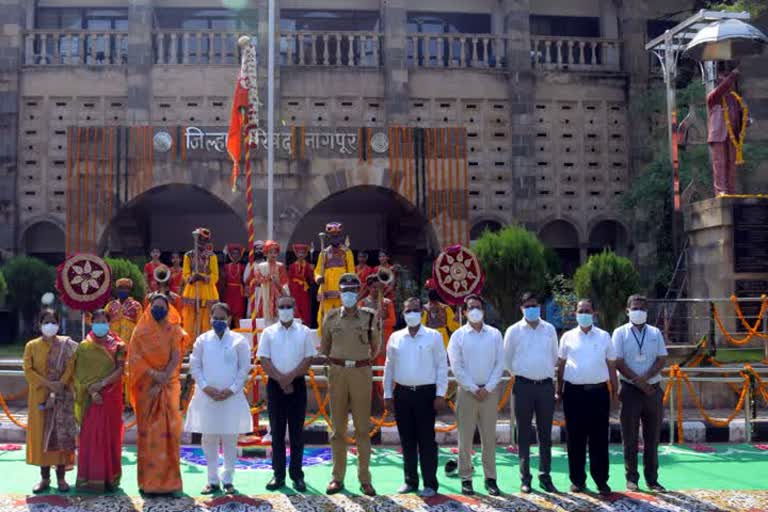 ग्रामविकासाचा पाया शिवछत्रपतींनी घातला - पालकमंत्री डॉ. नितीन राऊत