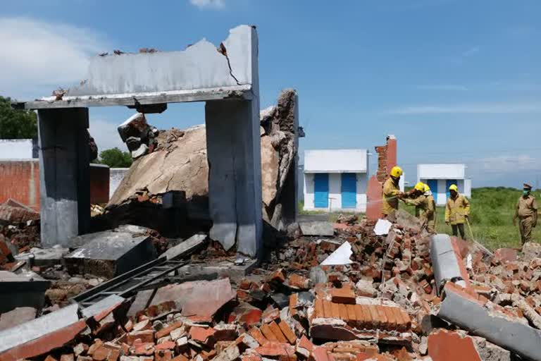 Sudden explosion at a firecracker factory in Virudhunagar