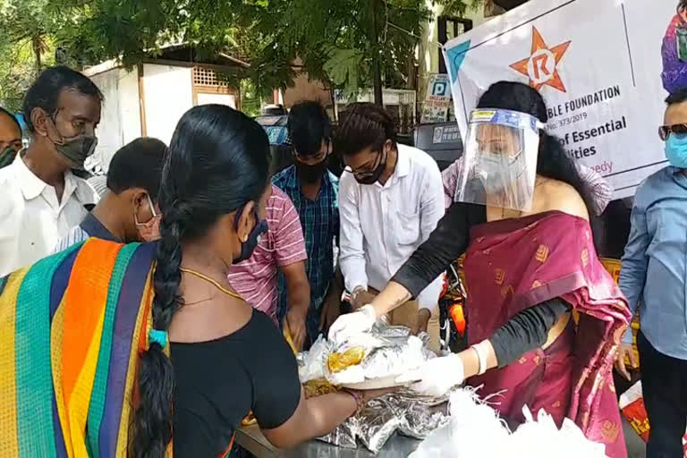 tennis player Food Distribution 