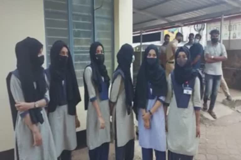 Udupi classroom Hijab row Six students reject suggestion to attend online classes call it discriminatory