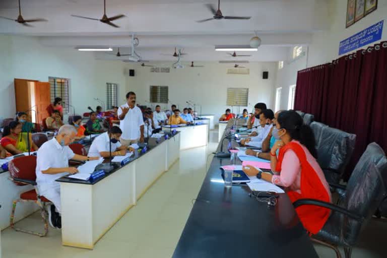 Taluk panchayath meeting 