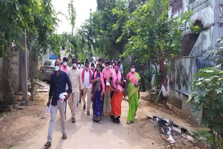 mla haripriya, khammam corporation election campaign