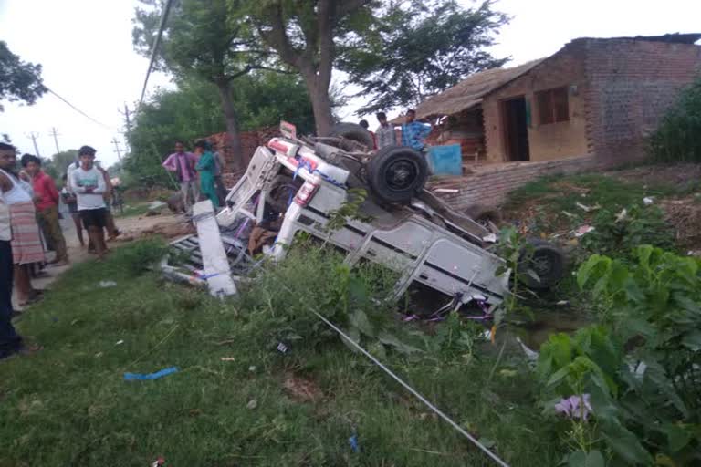 road accident in kannauj