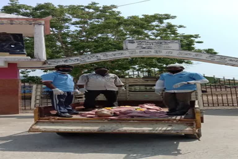  Muslims conducted cremation to Hindu  dead body at Mangalagiri