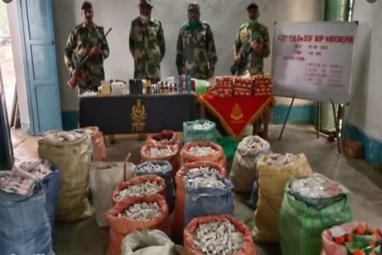 Cosmetics, medicines worth Rs 23L seized at B'desh border