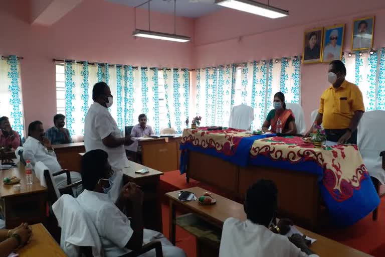 dharmapuri Panchayat committee meeting