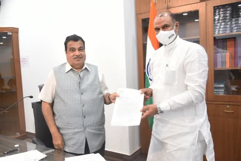 Chittorgarh news, MP CP Joshi, Union Minister Gadkari