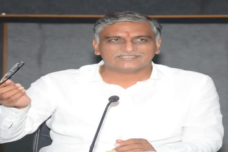 minister harish rao conducted teleconference on agriculture with officials and political party leaders