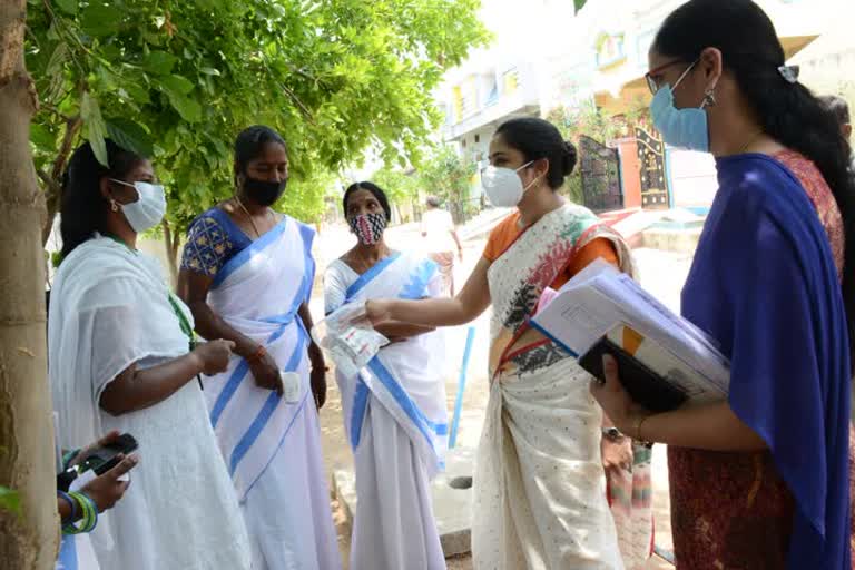 heavy corona cases in medchal villages