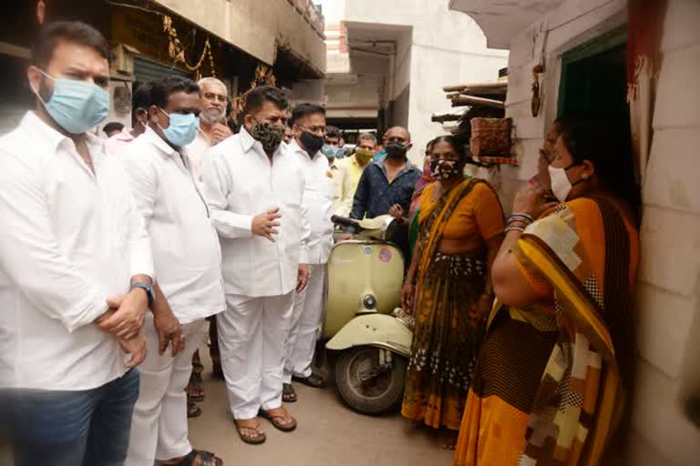 musheerabad mla sanitation works and create awareness on corona