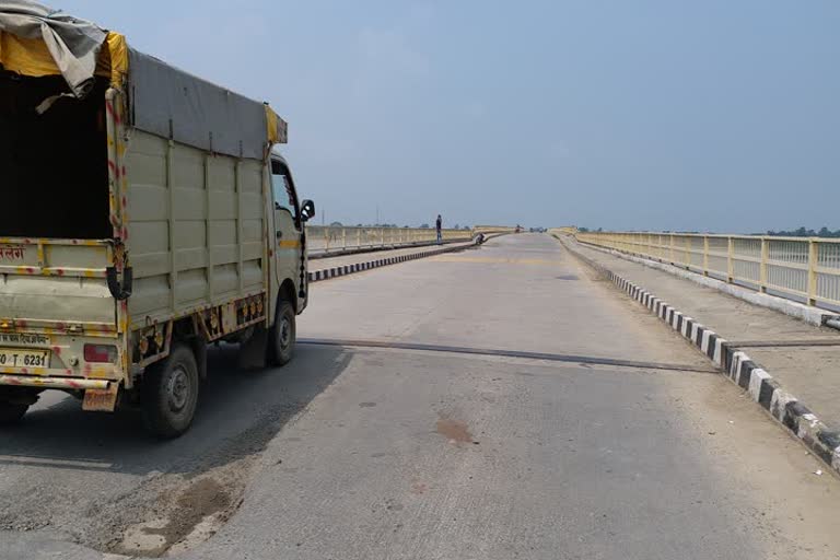 breaking of turtipar bridge in balia