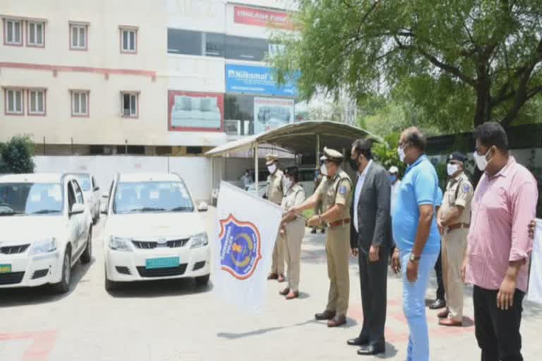 CP Mahesh Bhagwat launched free cab services in Rachakonda