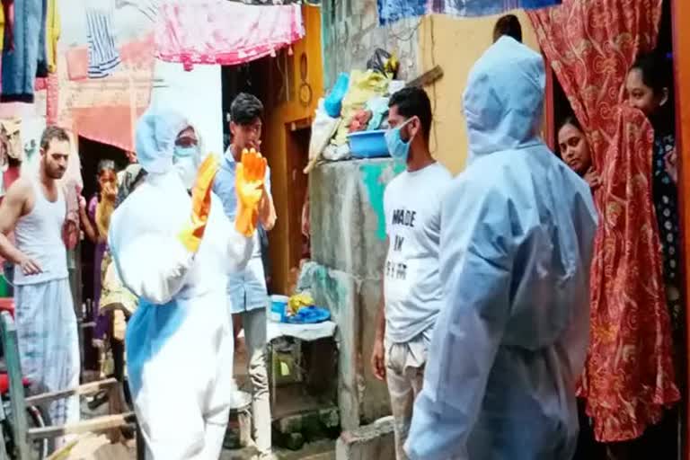 Fear of group infection, Gobindpur Railway Colony is sealed 