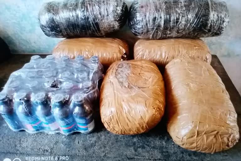 Phensidyl worth Rs 1.5 lakh recovered from the border