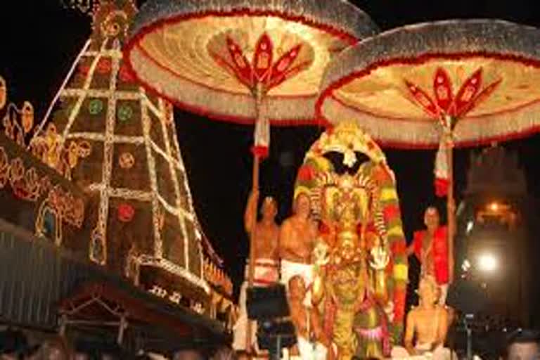 gruda vahanseva at tirumala