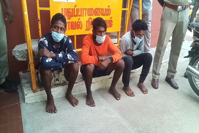 Three robbers arrested in tiruvannamalai 