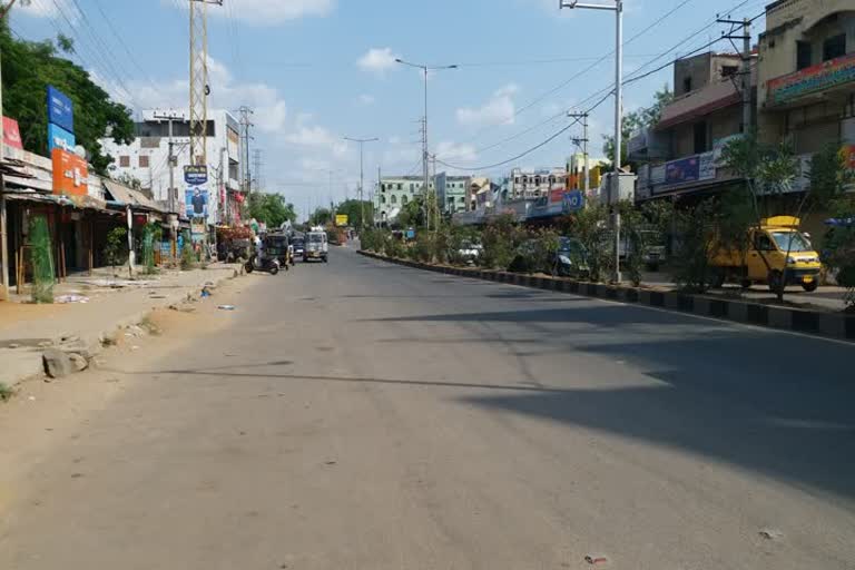 Mini lock down, Ibrahimpatnam