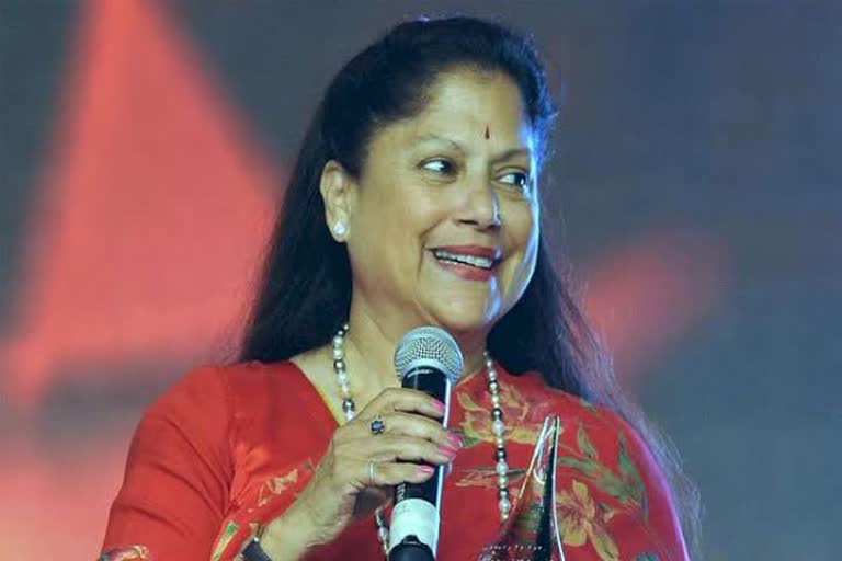 Minister Yashodhara Raje Scindia