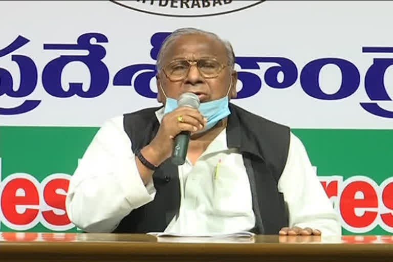 land grabbing in telangana, v.hanumantha rao, vh 