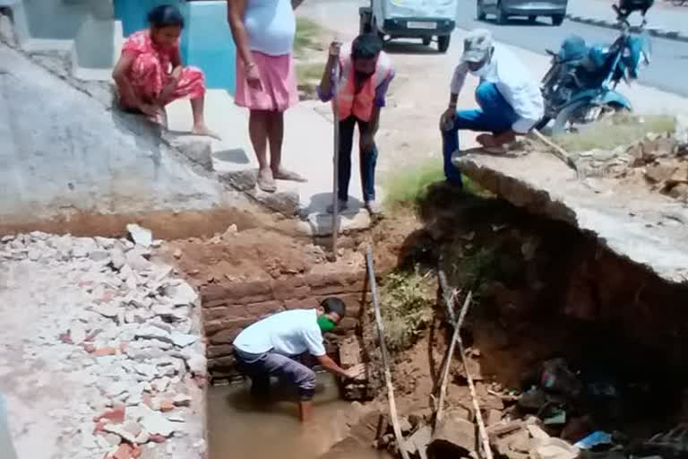 Cleaning workers returned to work in Ranchi