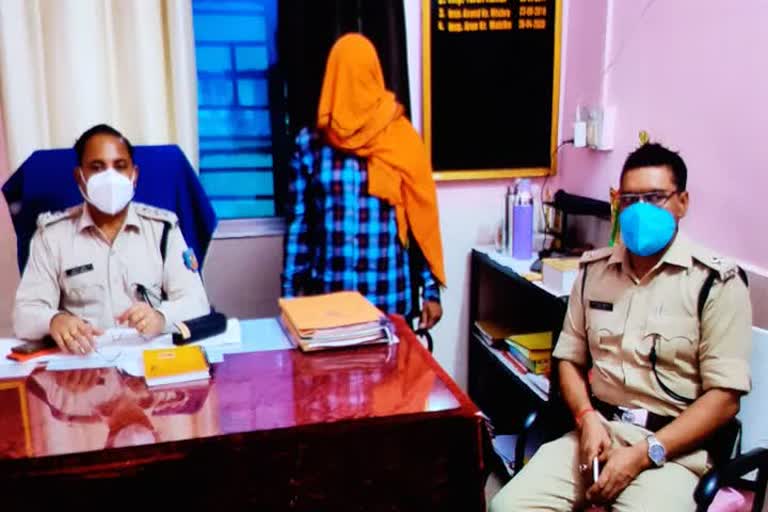 आरोपी को पुलिस ने किया गिरफ्तार.