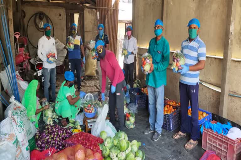 शेतकऱ्यांनी 'लॉकडाऊन' काळात विकला ७००० टन फळे-भाजीपाला