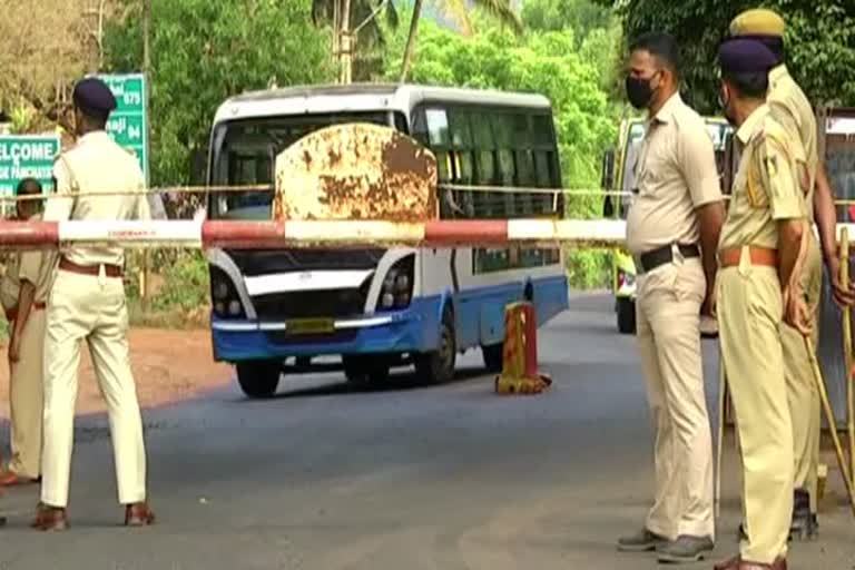 Goa-Karnataka border completely closed