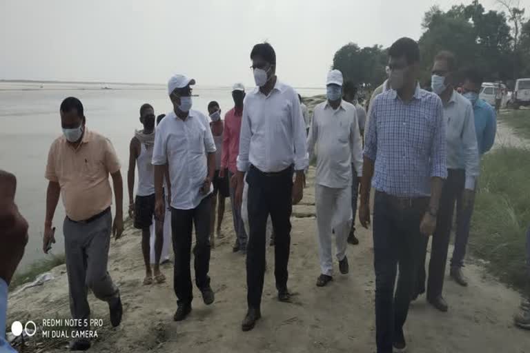 begusarai dam inspection