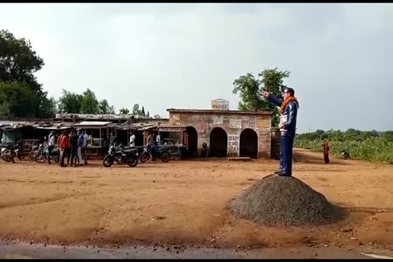 Ambedkar statue installed without permission 