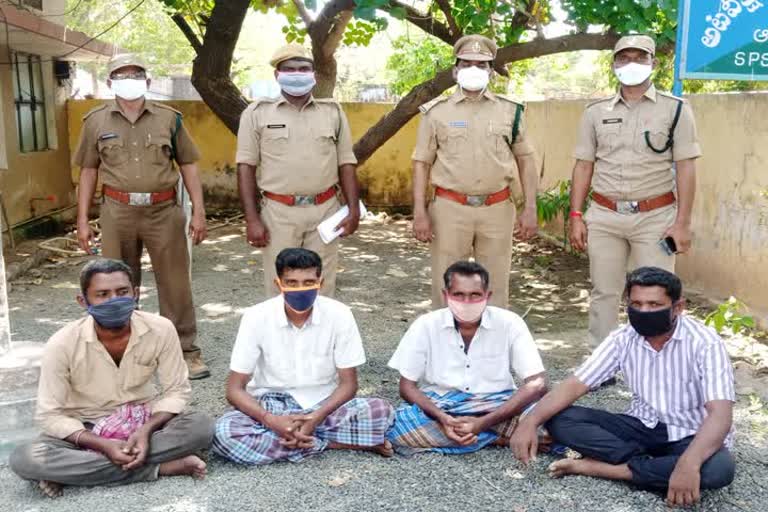 coombing at velugodu forest area