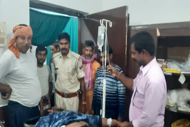 Road accident in Kaimur