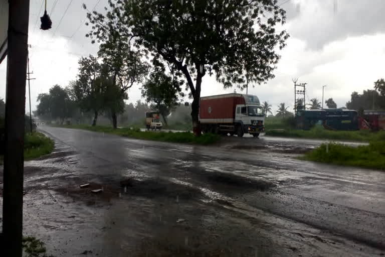 rain in pandharpur