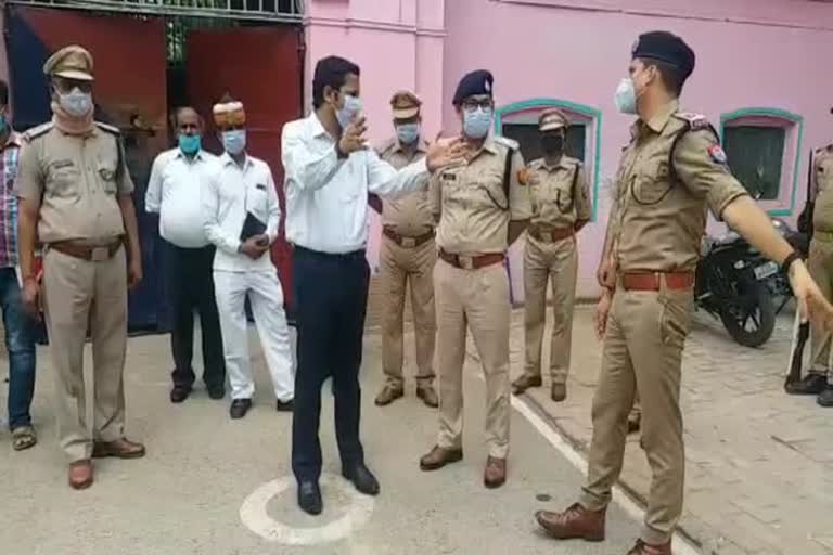 district magistrate and sp inspection of jail