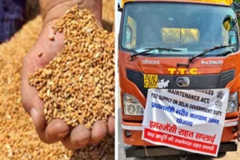 Aam Aadmi Party Delhi govt free foodgrain free foodgrain to beneficiaries Arvind Kejriwal Pradhan Mantri Garib Kalyan Anna Yojana free foodgrain amid Covid Covid 19 Food Corporation of India National Food Security Act പിഎംജികെഎവൈ പദ്ധതി പ്രധാൻ മന്ത്രി ഗരിബ് കല്യാൺ അന്ന യോജന സൗജന്യ റേഷൻ ദേശീയ ഭക്ഷ്യ സുരക്ഷാ പദ്ധതി