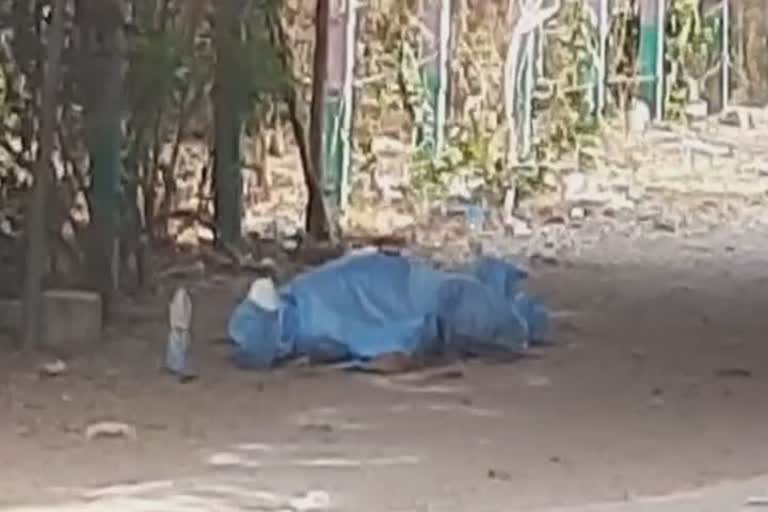 An old man died,  Jagityala district