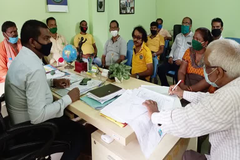 Pooja Committee meeting on Durga Puja in Seraikela